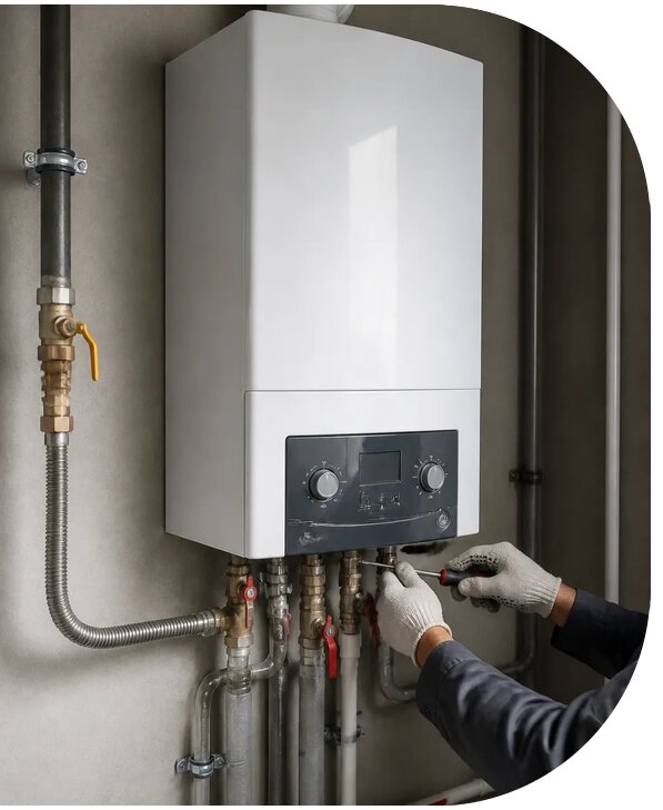 Профессиональный монтаж газового котла в Чернушке под ключ